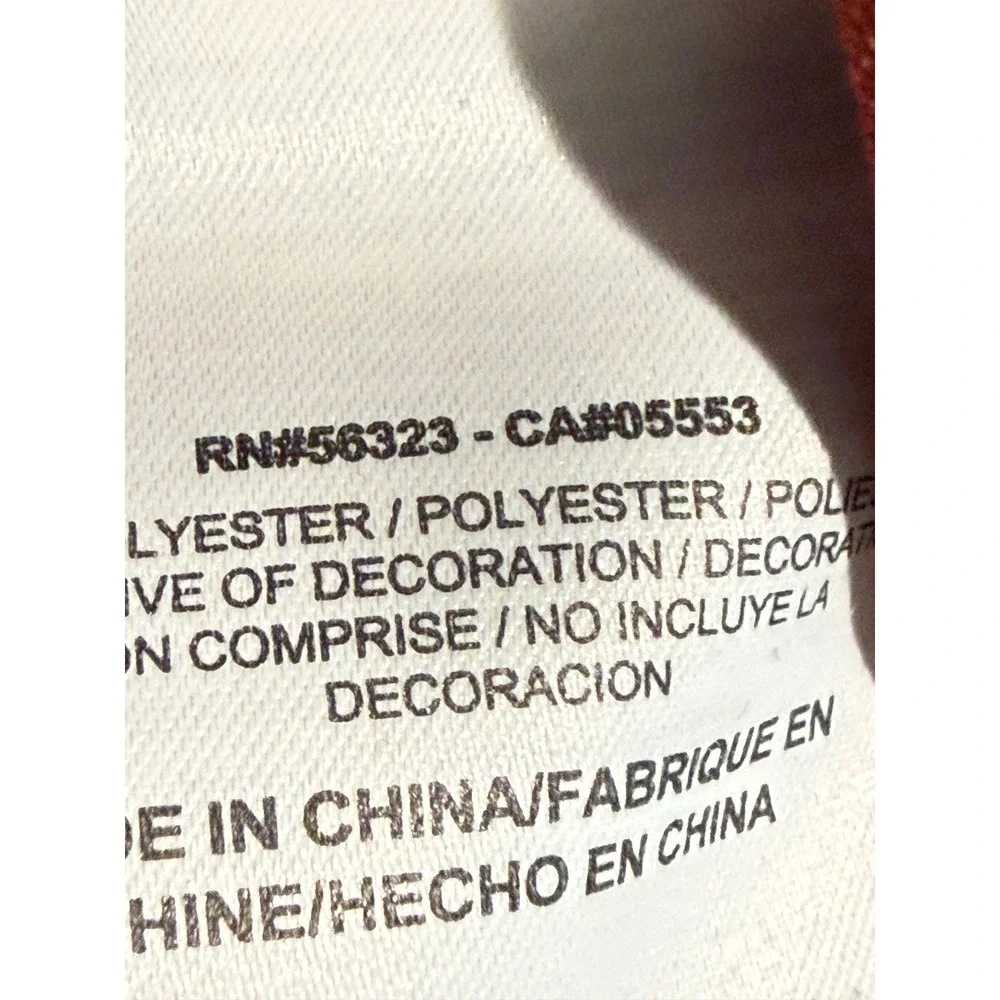 Nike‎ Golf Tour Performance Dri-FIT Red Polo Shirt Men's Large - Picture 4 of 4